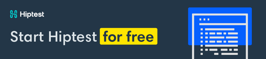 Start Hiptest for free banner